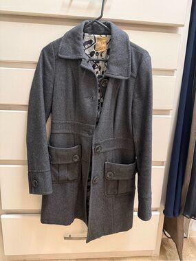 Grey Peacoat